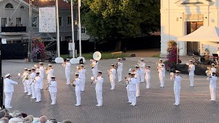 The Royal Band of the Belgian Navy Eksjö International Tattoo 2024 [upl. by Eyaj587]