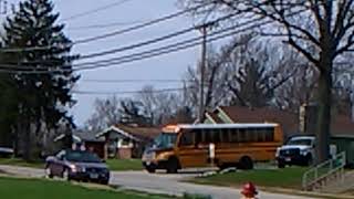 Durham school Services bus 765 heading to cool Valley Elementary School [upl. by Nager]