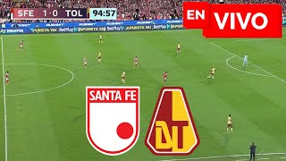 🔴 SANTA FE 1  0 TOLIMA EN VIVO Y EN DIRECTO 🔴 LIGA BETPLAY I2024 🏆 NOTICIAS DEL VERDE [upl. by Ahasuerus]