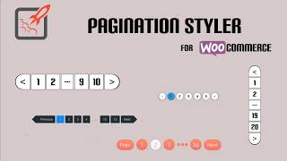 WOOCOMMERCE PAGINATION STYLER [upl. by Hearsh]