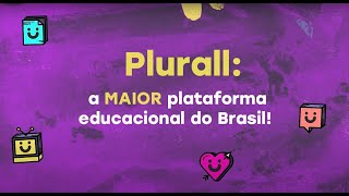 Plurall a maior plataforma educacional do Brasil [upl. by Leirad]