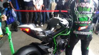 Kawasaki Ninja H2R Engine Start [upl. by Evered]