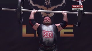 FULL SHOW Eddie Hall 500kg Deadlift RECORD  Impossible became Possible  GIANTS LIVE [upl. by Alethia]