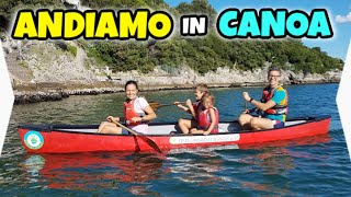 ANDIAMO IN CANOA al Mare Famiglia GBR VLOG [upl. by Eilrak]