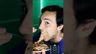 ASMR mukbang Comiendo Spaghetti 😜 [upl. by Annaert]