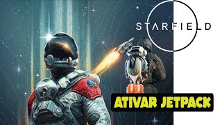 Starfield Ativar Mochila Jato  activate Jetpack [upl. by Llewxam]