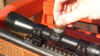 How to zero an air rifle scope Tutorial [upl. by Renie]