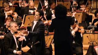 AH MES AMIS BY JUAN DIEGO FLOREZ AND GUSTAVO DUDAMEL  WALT DISNEY CONCERT HALL 2010 [upl. by Hans]