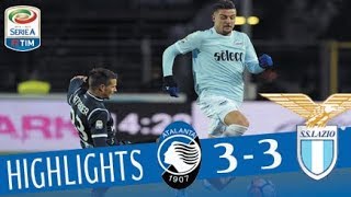 Atalanta  Lazio 33  Highlights  Giornata 17  Serie A TIM 201718 [upl. by Maryanna]