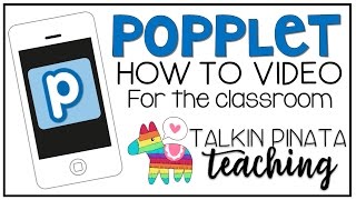 Popplet How to Video for the Classroom [upl. by Nalid]