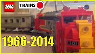 LEGO Train Collection  Passenger Trains 19662014 [upl. by Preuss994]