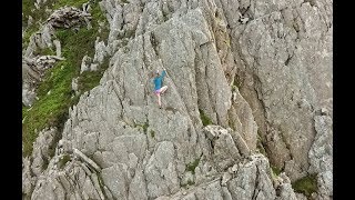 Summer Solistice Solo Climb Cyfrwy Arete Cadair Idris Snowdonia [upl. by Lyall]