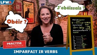 Practise your French Imparfait IR Verbs [upl. by Nerte560]