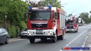 Einsatzfahrten am Tag der offenen Tür 2015 der FF Heppenheim [upl. by Bruns799]