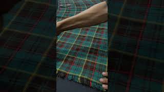 Authentic Ontario Tartan Kilt Crafting Tradition with Modern Precision  Scottish Kilt [upl. by Ubald]