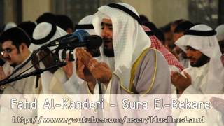 Fahd AlKanderi  SuraChapter 2 ElBekare Krava [upl. by Langsdon319]