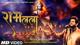 RAM LALA Full Bhajan By Vishal Mishra  Manoj Muntashir  Lovesh Nagar  TSeries [upl. by Prescott]