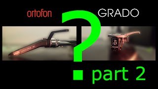 Cartridge comparison Ortofon Concorde 30 vs Grado Prestige Red1 part 2 [upl. by Anerec262]