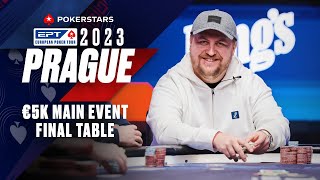 EPT Prague 2023 €5K Main Event  FINAL TABLE Livestream ♠️ PokerStars [upl. by Refinaj]