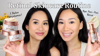 SKINTIFIC Retinol Skin Renewal  Current Retinol Skincare Routine [upl. by Katherin]