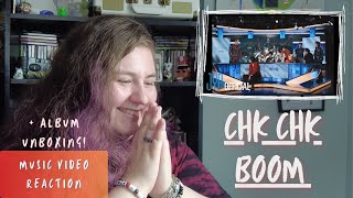 METALHEADS FIRST KPOP COMEBACK  Stray Kids quotChk Chk Boomquot Music Video Reaction amp Album Unboxing [upl. by Eiloj]