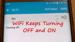 Solved How to Fix Samsung Galaxy Wifi Keeps Turning On and Off Automatically [upl. by Hofstetter680]