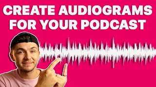 How to Create an Audiogram for your Podcast [upl. by Narot]