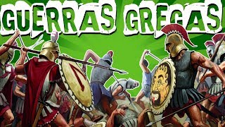 HISTÓRIA GERAL 62 AS GUERRAS GREGAS [upl. by Troxell]