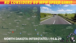 North Dakota Considers 80 MPH Speed Limit [upl. by Iphagenia]