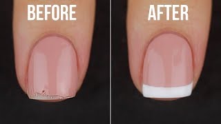 Tricks for Covering Chipped Nail Polish How to Make Your Manicure Last Longer  KELLI MARISSA [upl. by Annaiel]