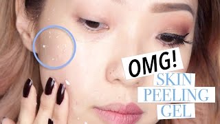 Skin PEELING GEL Korean Skincare Haul amp First Impressions [upl. by Cerelly]