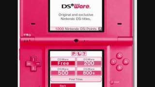 DSi Music DSi Shop Background Music [upl. by Noirda]