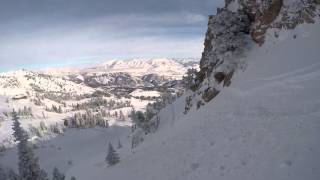 Lone Tree Snowbasin UT GoPro Skiing [upl. by Ihel]