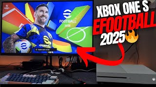 Efootball 2025 XBOX ONE S 60FPS TEST GAMEPLAY  GRAFICOS [upl. by Lamok635]