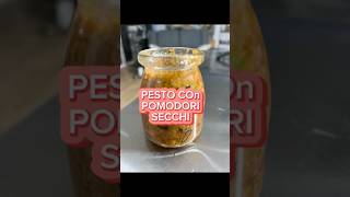 Pesto di pomodori secchi pesto pestopomodorisecchi formaggio mandorle basilico dolci [upl. by Atimed]