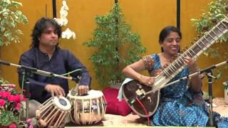 MERU Concert  Reshma Srivastava on sitar  Raga Kirwani [upl. by Jeuz]