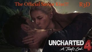 Passionate Kiss Scene With Elena And Nathan Drake In Uncharted 4 A Thiefs End Full HD 60 FPS [upl. by Netsoj424]