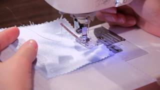 How To Use A Satin Stitch Foot [upl. by Manvel782]