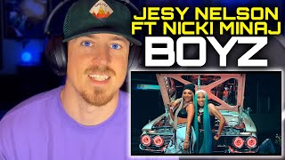 Jesy Nelson Ft Nicki Minaj  Boyz Official Music Video FIRST TIME REACTION [upl. by Atinev]