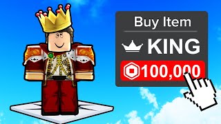 Unlocking THE KING RANK in Roblox [upl. by Carol-Jean]