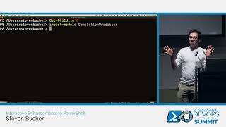 Interactive Enhancements to PowerShell by Steven Bucher [upl. by Airdnaxela97]