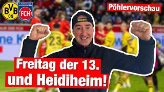 PÖHLERVORSCHAU  Borussia Dortmund  1 FC Heidenheim [upl. by Rena]