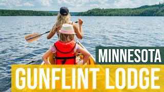 Gunflint Lodge Experience on a Minnesota Lake in Boundary Waters [upl. by Swinton]