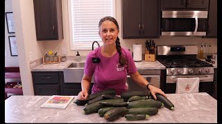 Bumper Zucchini Harvest 3 Ways to Preserve Zucchini [upl. by Marketa800]