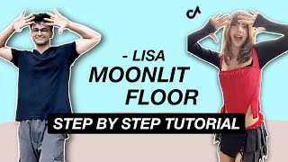 LISA  MOONLIT FLOOR STEP BY STEP TUTORIAL Beginner Friendly [upl. by Aidyl]