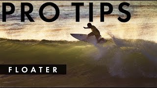 How to do a Floater with CJ Hobgood [upl. by Redman]