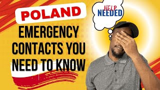 Polish Emergency Contacts You Must Know [upl. by Fayola396]