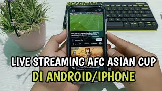 Cara Nonton Live Streaming Piala Asia U23 Indonesia vs irak di HP [upl. by Nhor554]