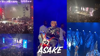 Asake Sold out 20k Capacity Barclays Arena in New York  Full Performance Lonely at the top [upl. by Healion]