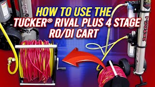 How to use the TUCKER® RIVAL PLUS 4 STAGE RODI CART [upl. by Jaala]